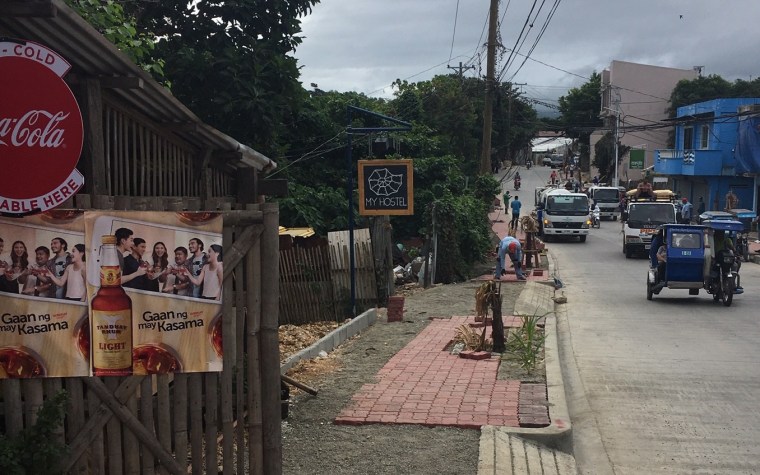 Boracay street tricycle